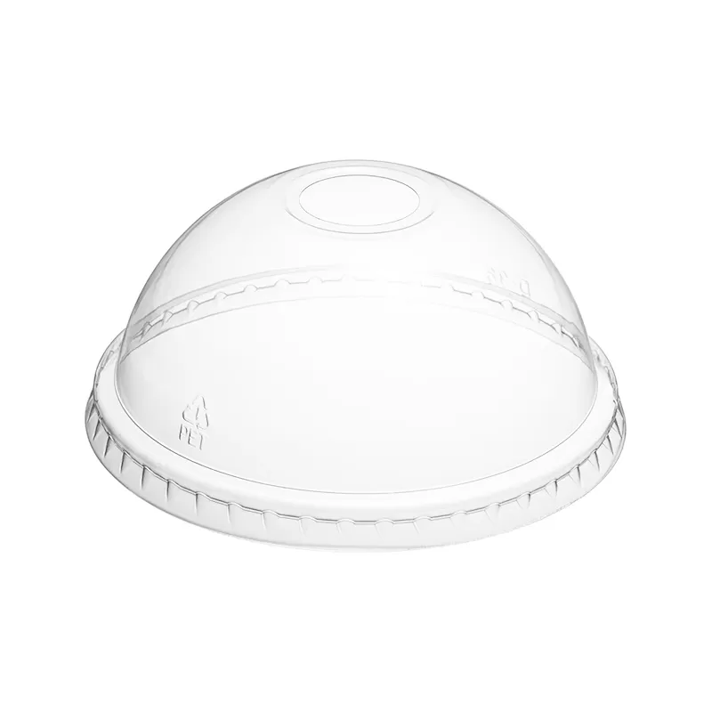 Dome Lid w/ Round Hole for 12-24oz PP Cold Cup