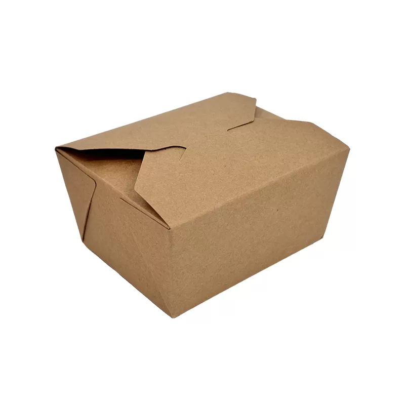 #1 Kraft Paper Food Box