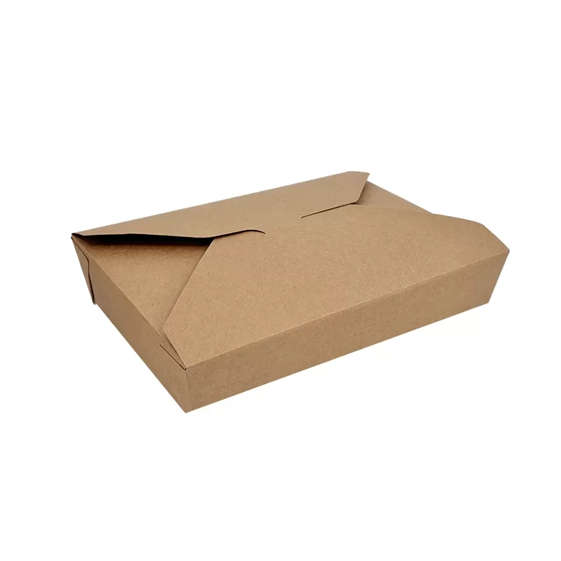 #2 Kraft Paper Food Box