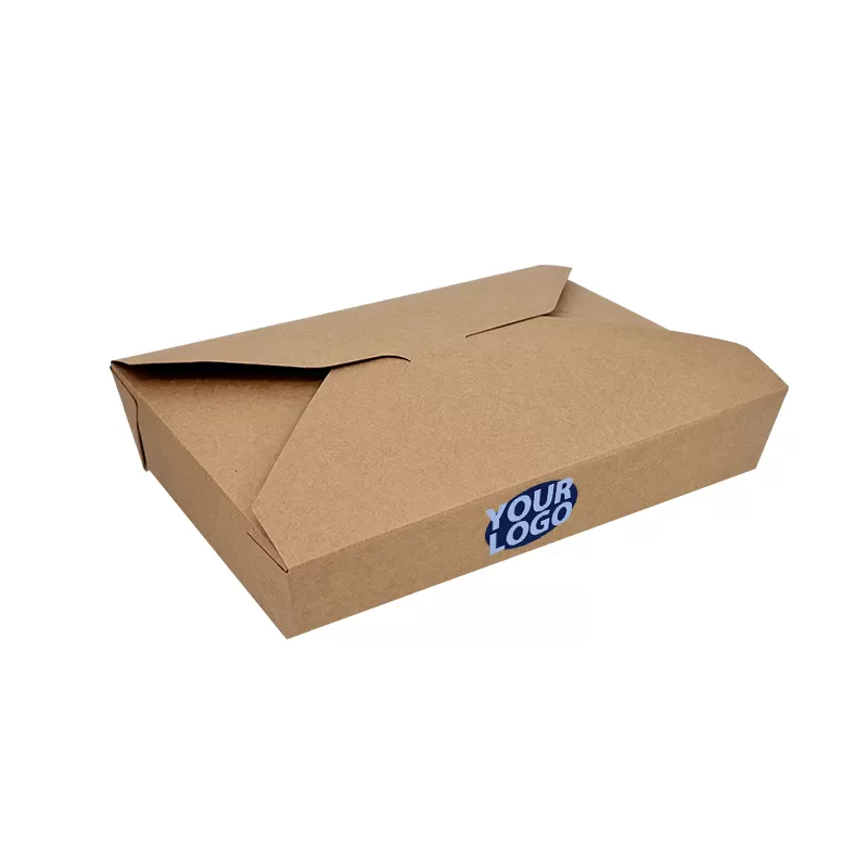 #2 Kraft Paper Food Box
