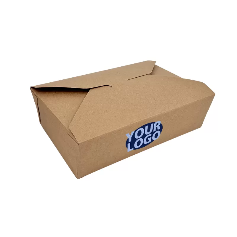 #4 Kraft Paper Food Box