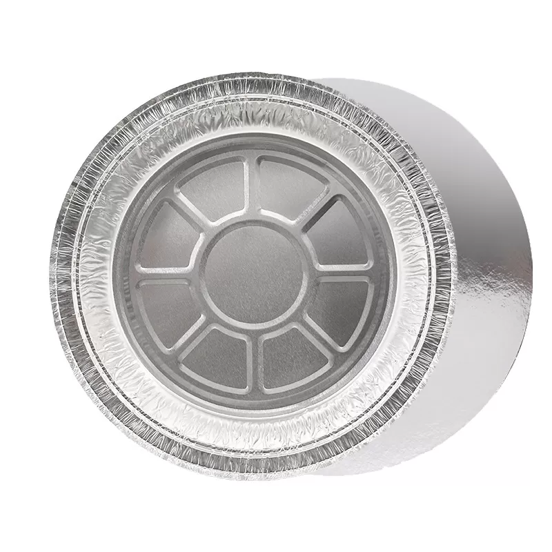 7” Round Foil Pan with Board Lid