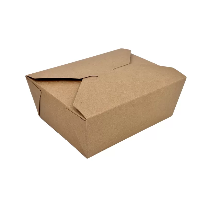 #8 Kraft Paper Food Box