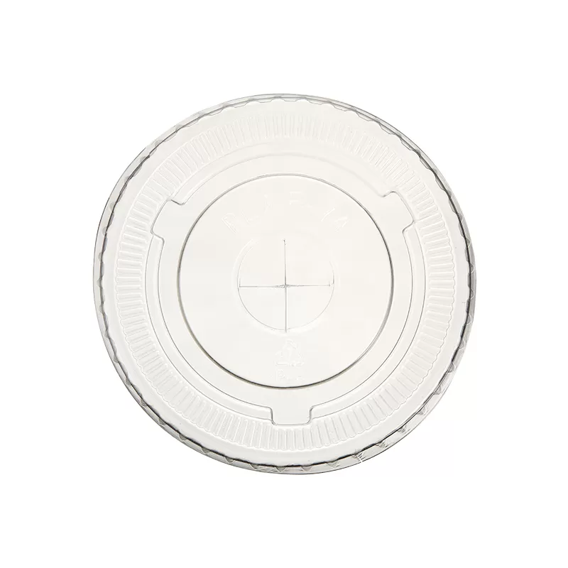 Compostable PLA Lid for 3.25-5.5oz PP Portion Cup