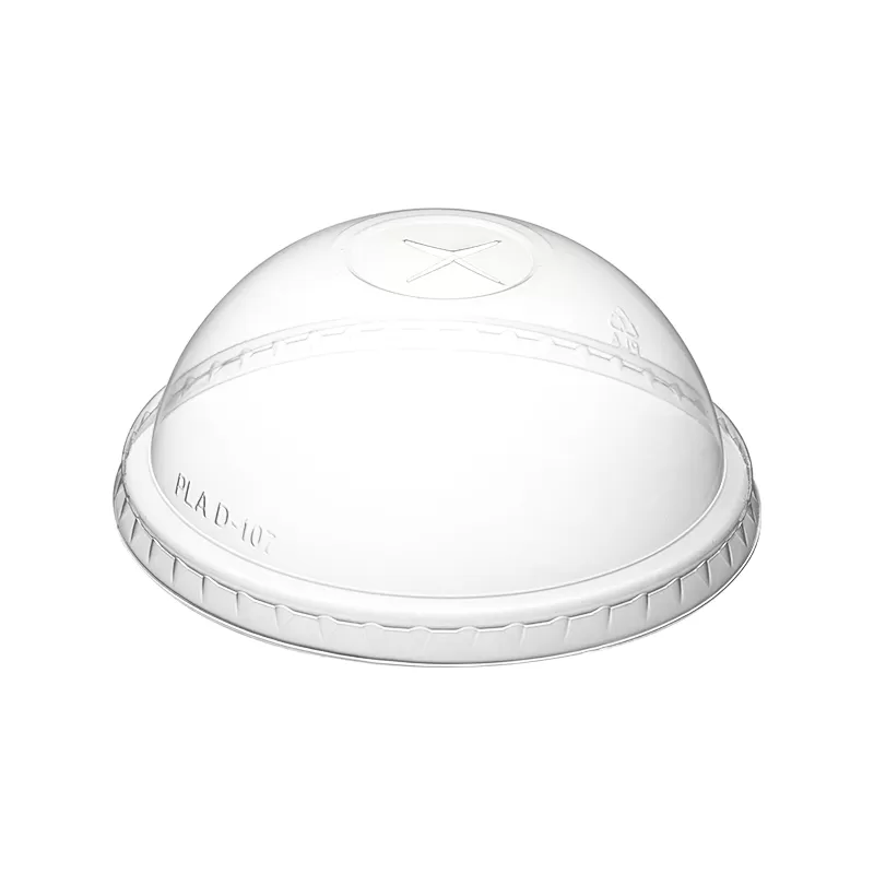 Dome Lid w/ Round Hole for 32oz PLA Cold Cup