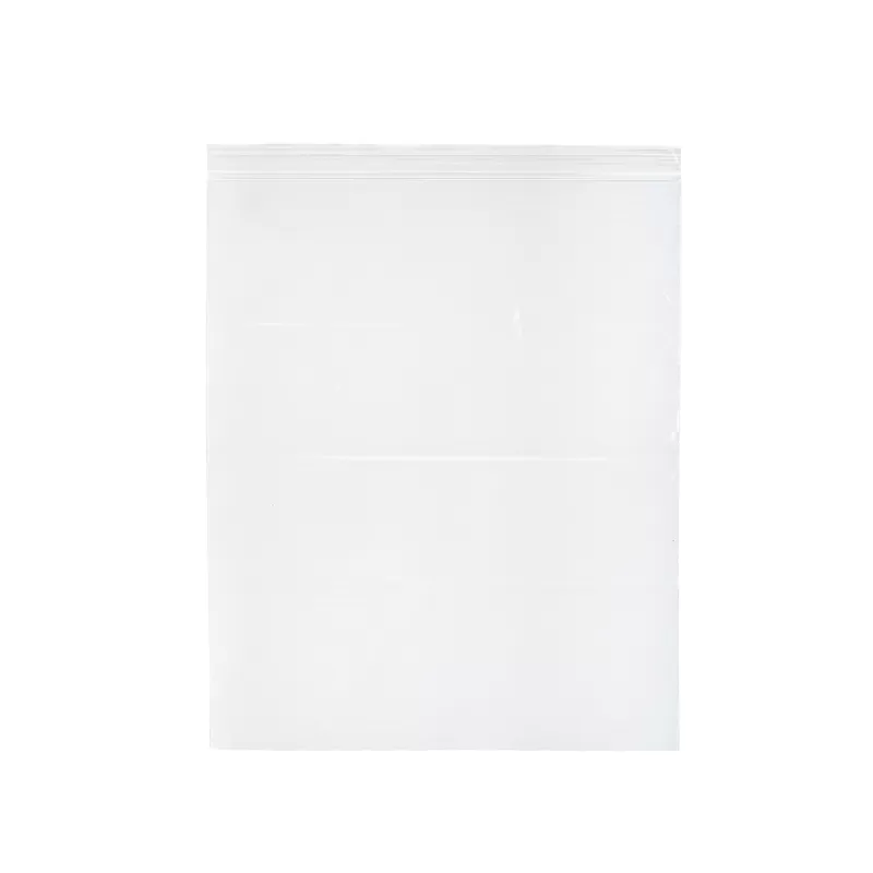 Double Zipper 2 Gallon Reclosable Bag