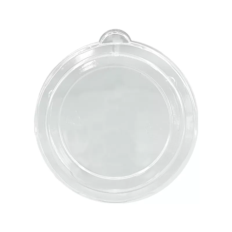 PET Dome Lid for 12oz Compostable Round Bowl