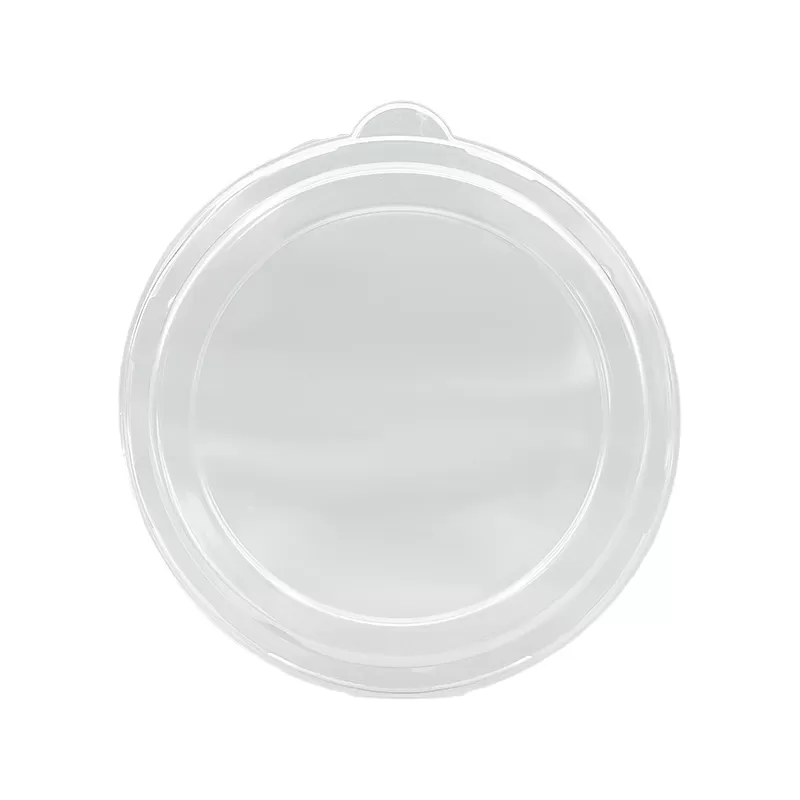 PET Dome Lid for 16oz Compostable Round Bowl