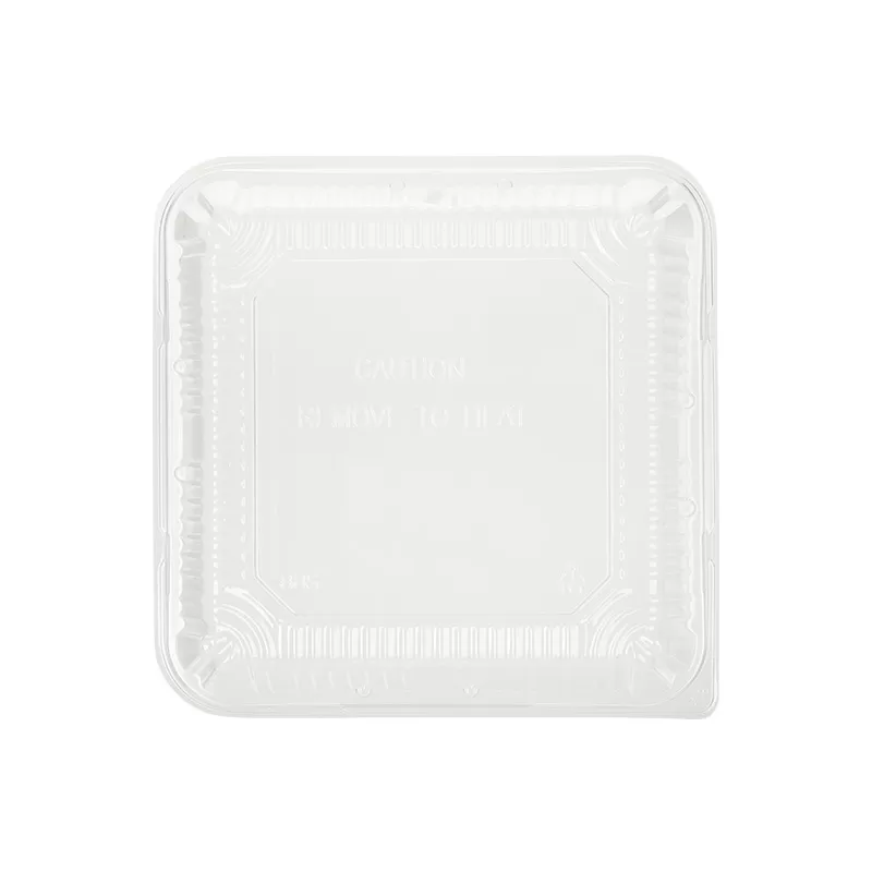 PET Dome Lid For 8” Square Foil Pan