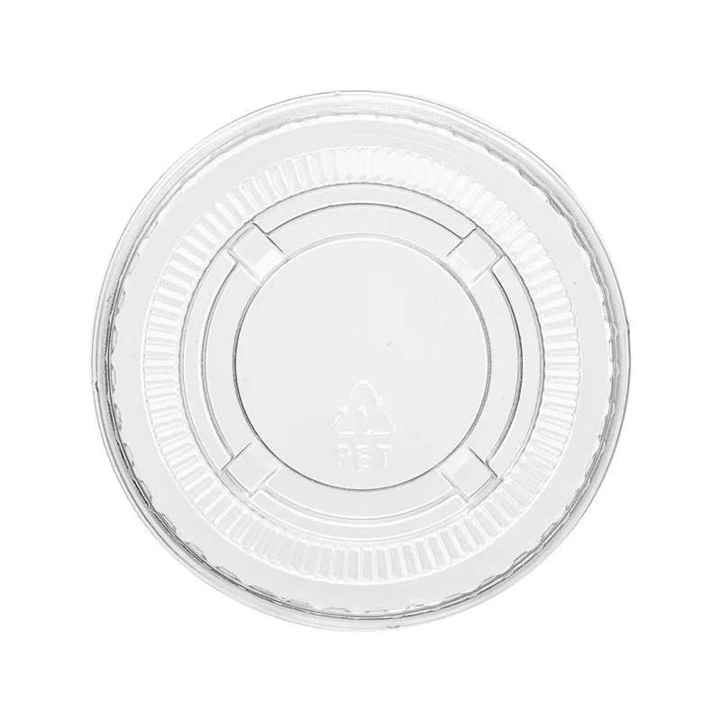 PET Lid for 0.5-1.25oz PP Portion Cup