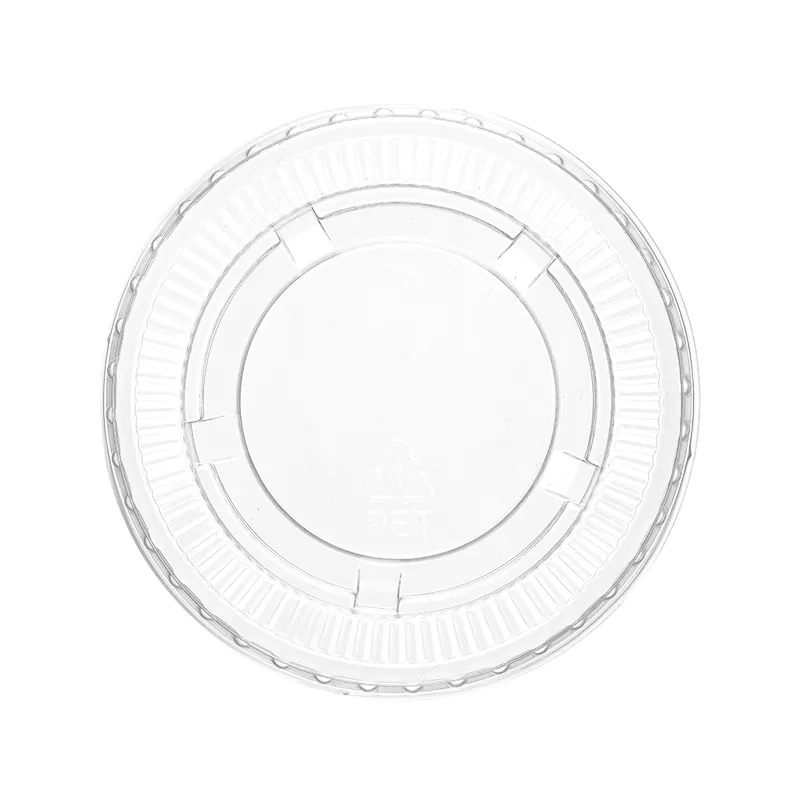 PET Lid for 3.25-5.5oz PP Portion Cup
