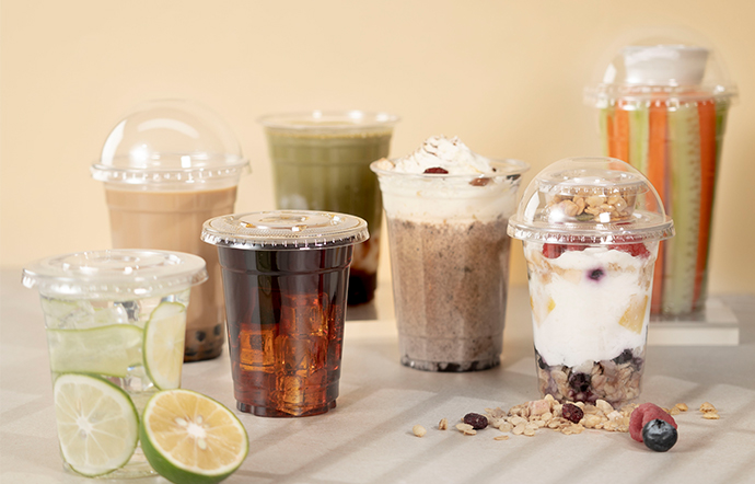 PP Cold Cups for Iced Coffee, Smoothies and Specialty Drinks