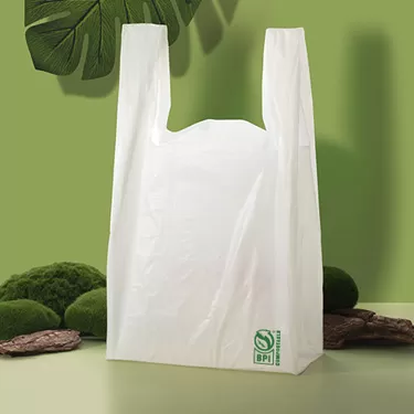 Compostable T-shirt Bags