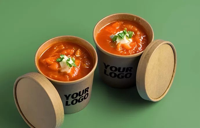 How Do Custom-Printed Soup Cups Help Businesses Stand out in the Food Industry?