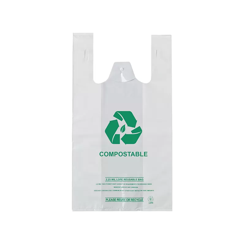 Compostable T-shirt Bags