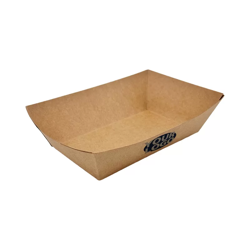 1lb Paper Food Tray (Kraft)