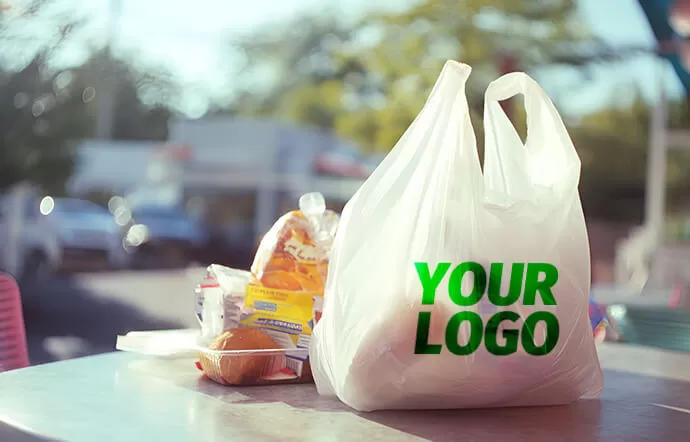 How Do Custom-Printed Plastic T-Shirt Bags Help Promote Brand Awareness? Discusses Color, Placement, And Logo Visibility in Customer Interactions.