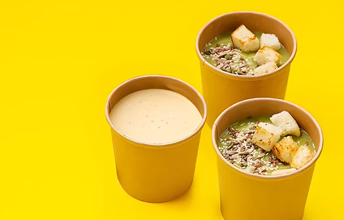 How Do Paper Soup Cups Keep Hot Foods Warm While Preventing Leaks?