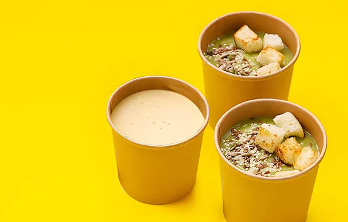 How Do Paper Soup Cups Keep Hot Foods Warm While Preventing Leaks?