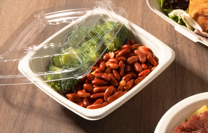 How Do Square Bowls Enhance Food Presentation Compared to Round Bowls?