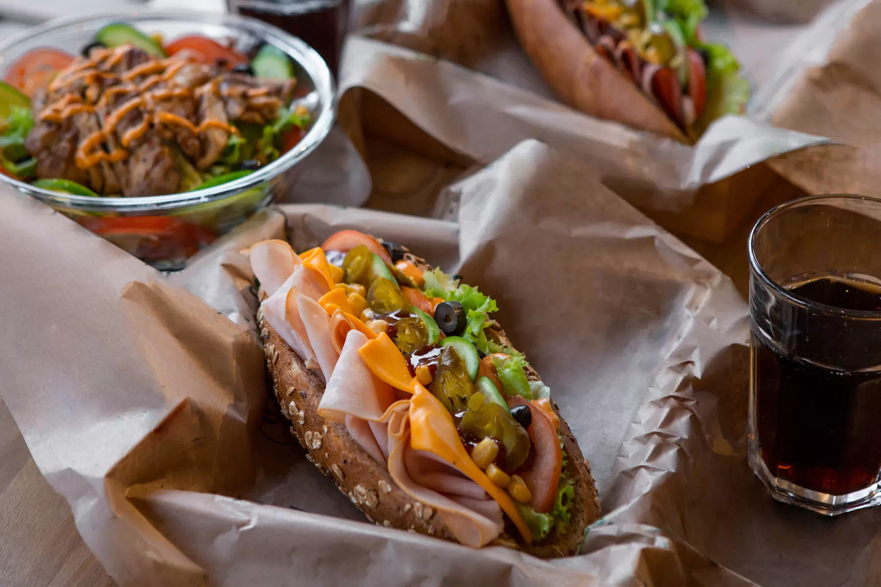 What Type of Food Can Use Deli Wraps?